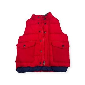 GAP Red Puffer Vest